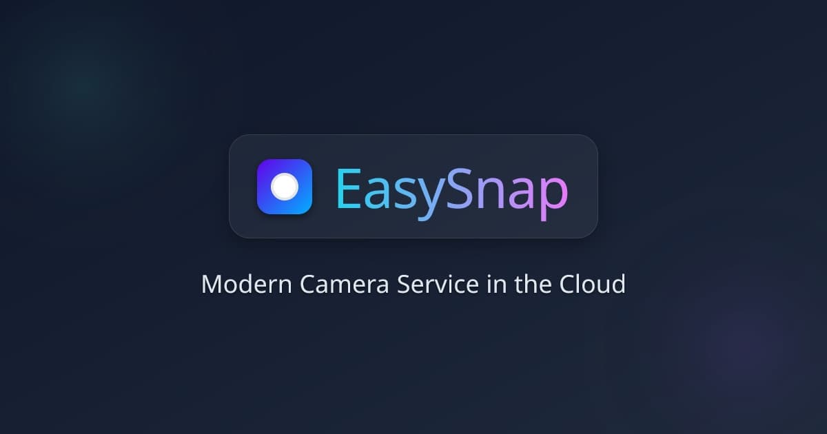 EasySnapのサイト画面